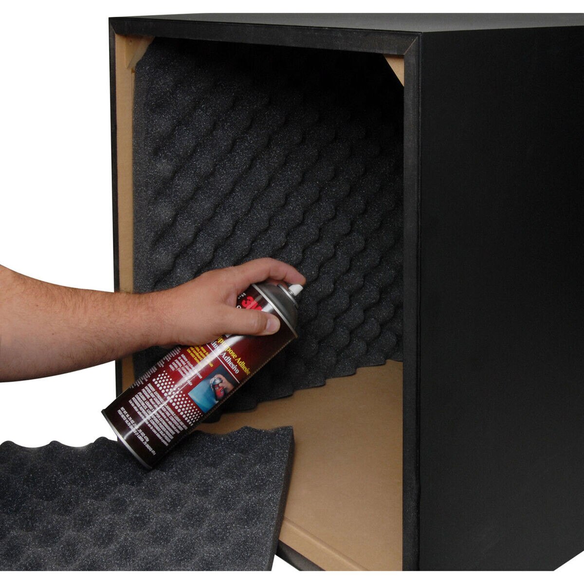 Acoustic Sound Damping Foam 11/2" x 24" x 18" UL 94